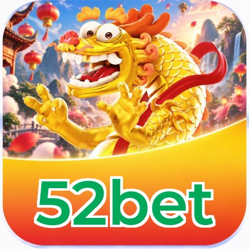 Interface da plataforma 52bet mostrando slots populares e bônus de boas-vindas